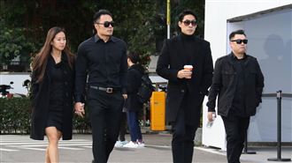 時尚F4再合體！悲送高以翔最後一程