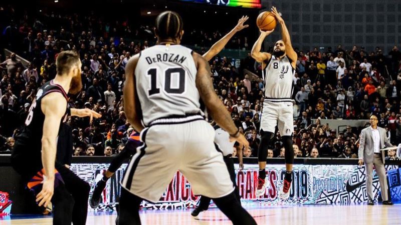 NBA／馬刺0.3秒　在墨西哥射日