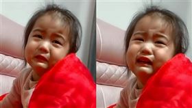 女童被臭屁薰哭（圖／翻攝自梨視頻）
http://www.pearvideo.com/video_1632603
