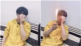 打火機,睫毛,小火,爆廢公社（圖／翻攝自爆廢公社）