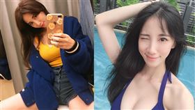 身材高挑的瑤瑤與韓籍男友穩定交往。（圖／翻攝自黃喬歆臉書）