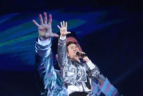 李聖傑FACE世界巡迴演唱會高雄首站啟航
李聖傑二十年唱了9999次「癡心絕對」最終Live版獻給高雄
嘉賓蕭煌奇
（錞藝音樂提供）