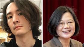 一句話出事！波特王公司「退出大陸市場」：不再開微博帳號（合成圖／翻攝自波特王、蔡英文臉書）