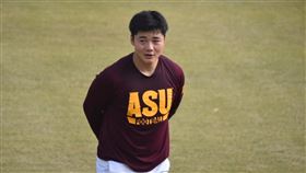 ▲清宮幸太郎在自主訓練時立下要拿全壘打王的目標。（圖／翻攝自推特）