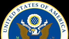 美國大使館標誌（圖／翻攝自維基百科）