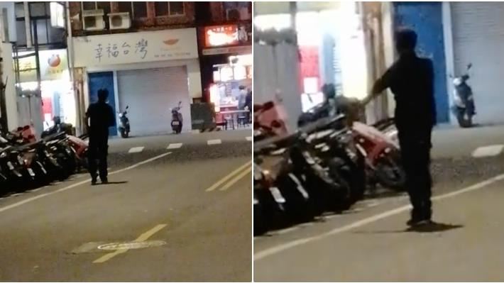 板橋怪男持刀閒晃　呢喃：北山歡迎你