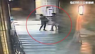 砍人畫面曝光！男持刀揮舞逼近女房仲