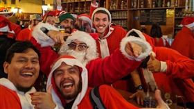 santaco大遊行
翻攝自Santacon NYC推特