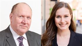 愛沙尼亞內政部長赫米（左）嘲諷芬蘭新總理馬林（右）是「售貨小姐」，為此愛沙尼亞總統卡尤萊德向馬林致歉。（左圖取自維基共享資源；作者Erik Peinar，CC BY-SA 4.0；右圖取自twitter.com/MarinSanna）
