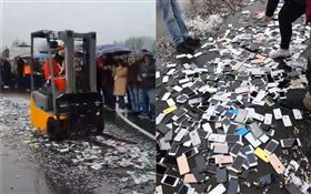 老闆不給遣散費！員工3天輾爆「3000支iPhone」（圖／翻攝自CFDT Remade infos salariés臉書）