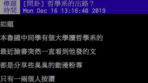 念哲學系能幹嘛？畢業生曝一致現況