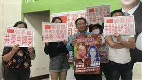 張嘉郡曾談中國夢　民進黨質疑主權立場國民黨立委參選人張嘉郡2014年參加在中國福州舉行海峽青年峰會大談「中國夢」，民進黨雲林縣黨部17日召開記者會，縣議員蔡岳儒（圖）質疑張嘉郡對於台灣主權的立場。中央社記者姜宜菁攝　108年12月17日