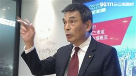 戴德梁行顏炳立。（圖／記者陳韋帆攝影）