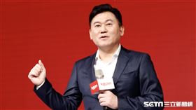 ▲樂天桃猿記者會，樂天株式會社創辦人執行長三木谷浩史。（圖／記者林聖凱攝影）