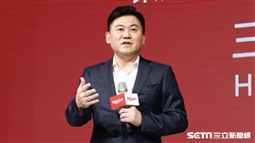 ▲樂天桃猿記者會，樂天株式會社創辦人執行長三木谷浩史。（圖／記者林聖凱攝影）