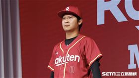 ▲樂天桃猿陳禹勳林泓育陳俊秀朱育賢郭嚴文林立。（圖／記者林聖凱攝影）