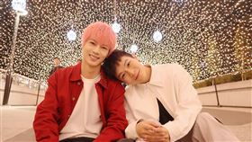 古曜威（左）體驗一日男友，挺愛情不分性別。（圖／單純夢想提供）