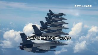 F-16戰機升級！漢翔生產線影像曝