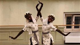 美國知名芭蕾舞者柯普蘭在Instagram上批評莫斯科波修瓦劇院寧讓舞者塗黑臉扮黑人，也不用有色舞者，引發熱議。（圖取自柯普蘭IG網頁instagram.com/mistyonpointe）