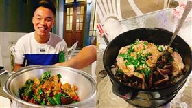  ▲王柏融盡地主之誼帶杉谷拳士吃熱炒。（圖／翻攝自杉谷拳士IG）