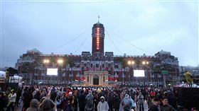 中華民國108年元旦升旗典禮。（記者邱榮吉/攝影）