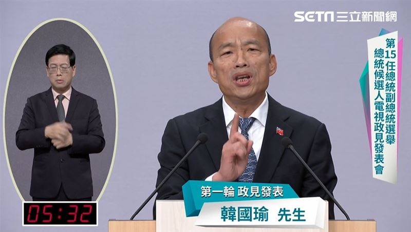 韓國瑜首輪全文：我們到底在辯什麼？