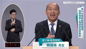 首場總統政見會，第三輪，韓國瑜