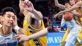 林書豪貼出自己被「打臉」的照片。（圖／翻攝自林書豪個人IG）