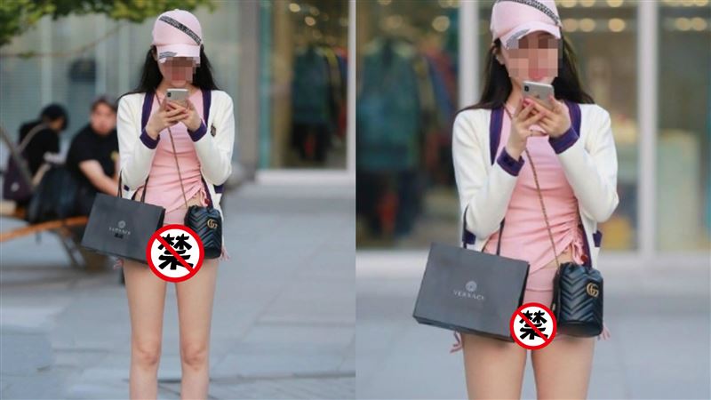 夢幻小姊姊褲撩到邊界　網邪笑：好包