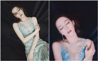 套寶寶濾鏡萌爆！迪麗熱巴童年照曝光