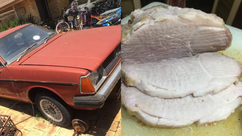 澳洲熱爆！1公斤生豬放車內變BBQ