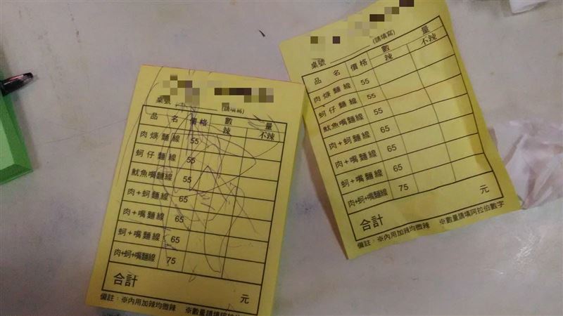 父母為安撫小孩…兩本點菜單亂撕全毀