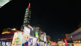 台北101,信義區,跨年。（圖／記者馮珮汶攝）