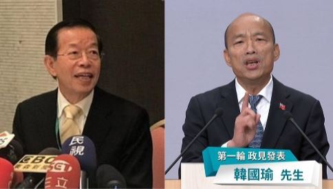 韓國瑜嗆謝長廷：你怎麼變那麼純潔