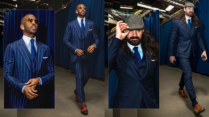 NBA／全隊都有！保羅豪贈訂製西裝