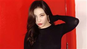 宣美,美腿,胖,無P圖／翻攝自宣美IG