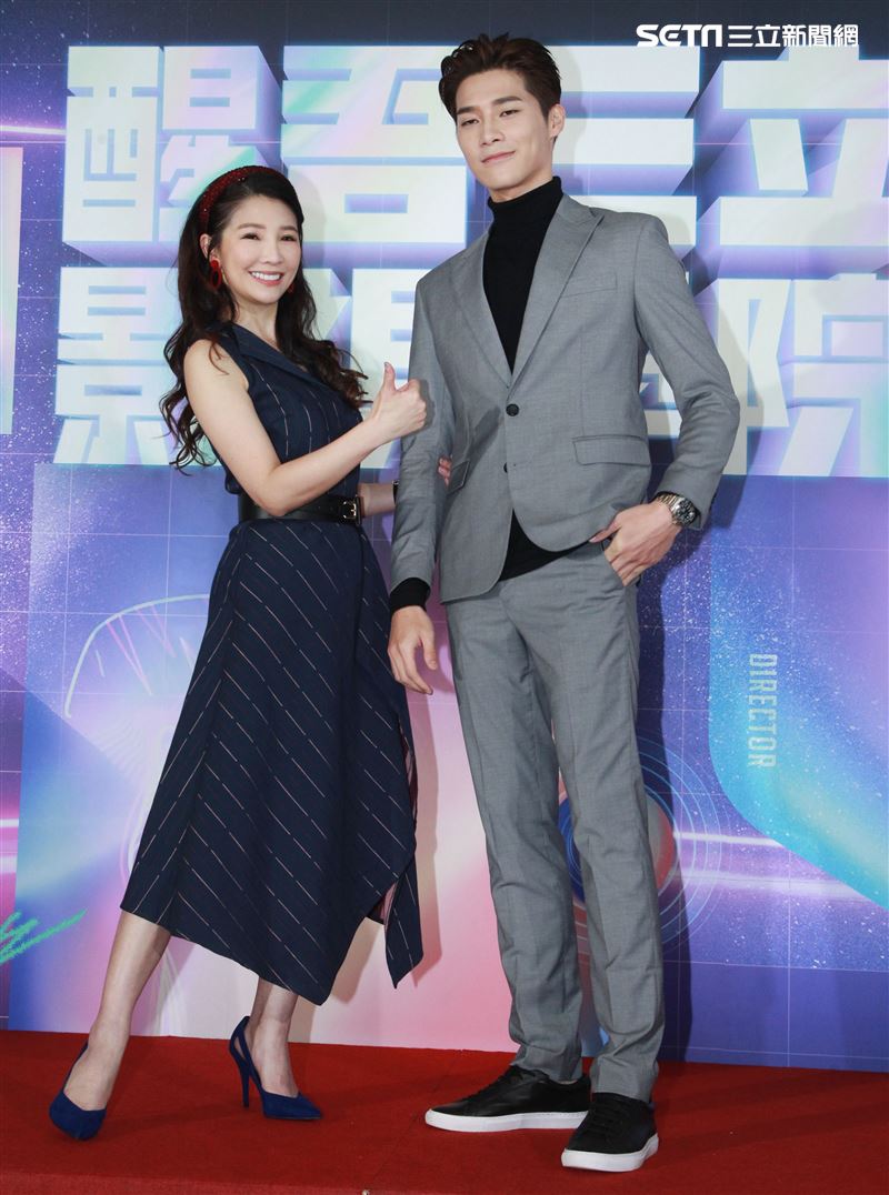 林書煒、宋緯恩擔任「醒吾三立影視學院」大使。（記者邱榮吉/攝影）