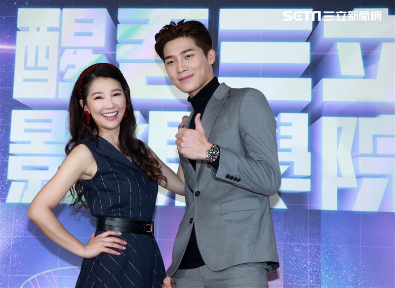 林書煒、宋緯恩擔任「醒吾三立影視學院」大使。（記者邱榮吉/攝影）