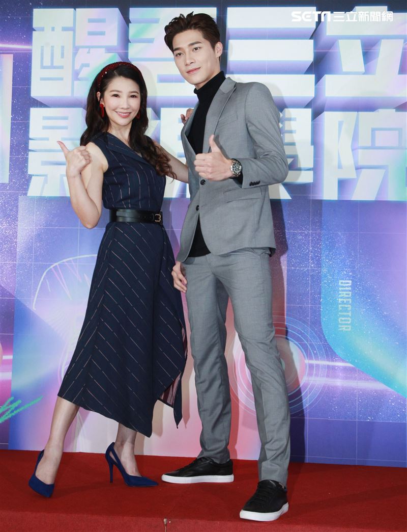 林書煒、宋緯恩擔任「醒吾三立影視學院」大使。（記者邱榮吉/攝影）