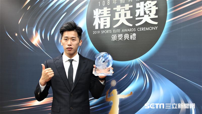 精英獎／李智凱連莊！獲最佳男運動員