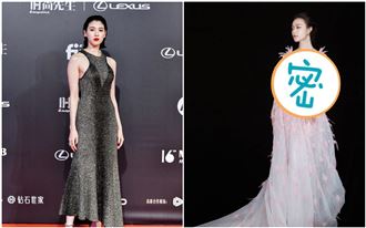 倪妮深V羽毛裝秀半球！打趴新J女郎