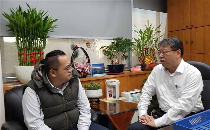為協調海空運能　縣府再赴台北爭取