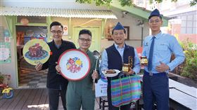 台中市,台中燈會,眷村文物館,創意妝點,展現,復古情懷(圖/台中市文化局提供)中央社