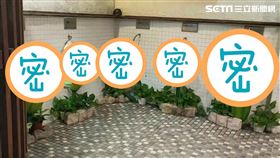 苗栗,花卉造型小便斗