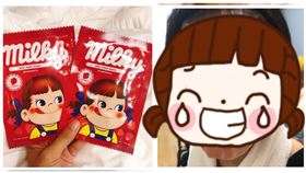 不二家面膜，翻攝自爆廢公社