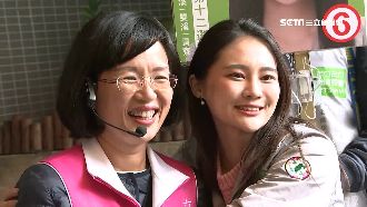 蘇巧慧跨區站台！首次合體賴品妤掃街