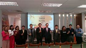 駐泰國代表處,泰國台灣觀光季,免簽證,推銷台灣旅遊,交流(圖/駐泰處提供)中央社