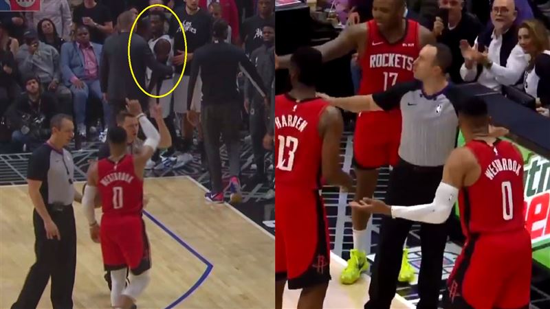 NBA／瘋狗貝遭驅逐…威少揮手道別