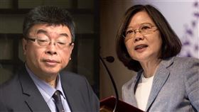 邱毅,蔡英文（圖／翻攝自臉書）