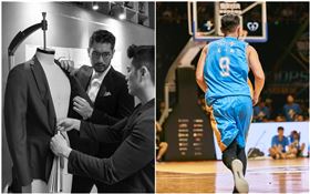 盧毅與高以翔（盧毅提供）